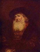 REMBRANDT Harmenszoon van Rijn Portrait of a Bearded Man oil on canvas